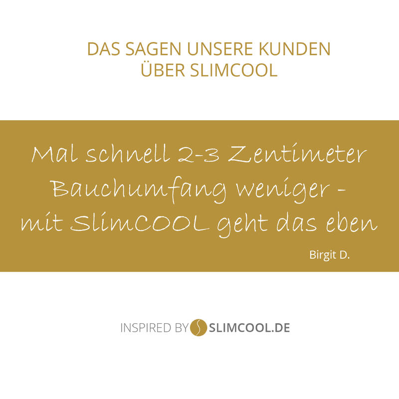 SlimCOOL ShapeBelt |Abnehmen durch Kühlung|CryoShapewear fördert Fettverbrennung