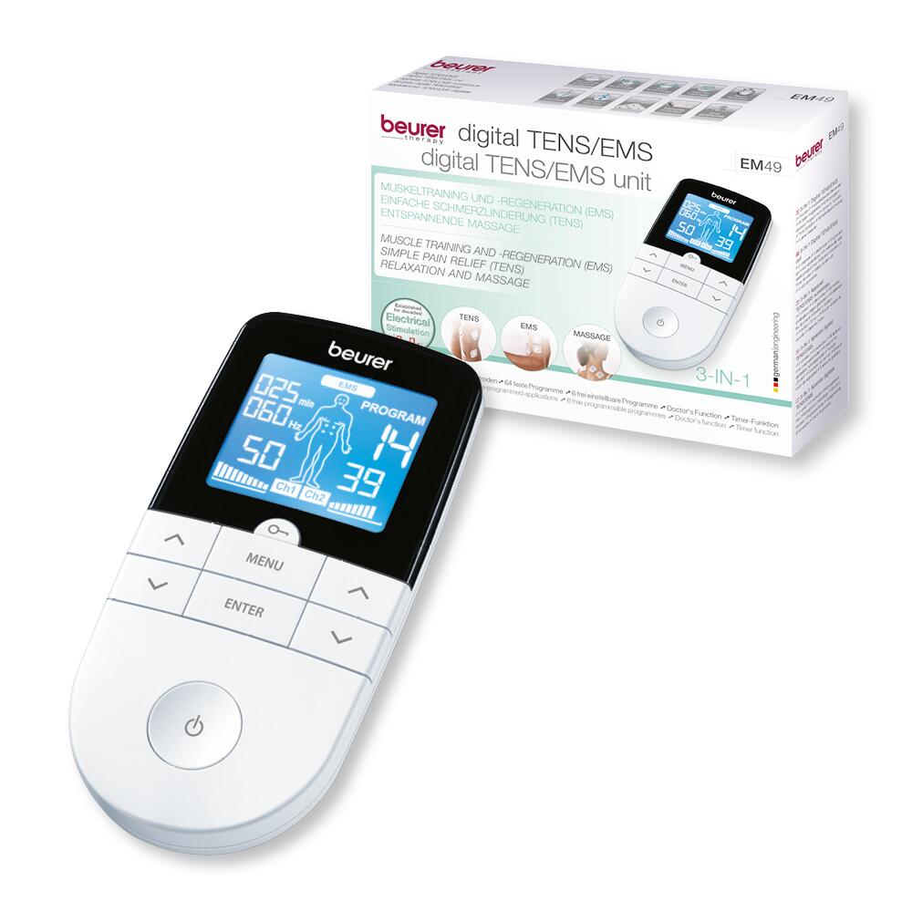 Elettrostimolatore digitale TENS/EMS "EM 49 Beurer 2/4