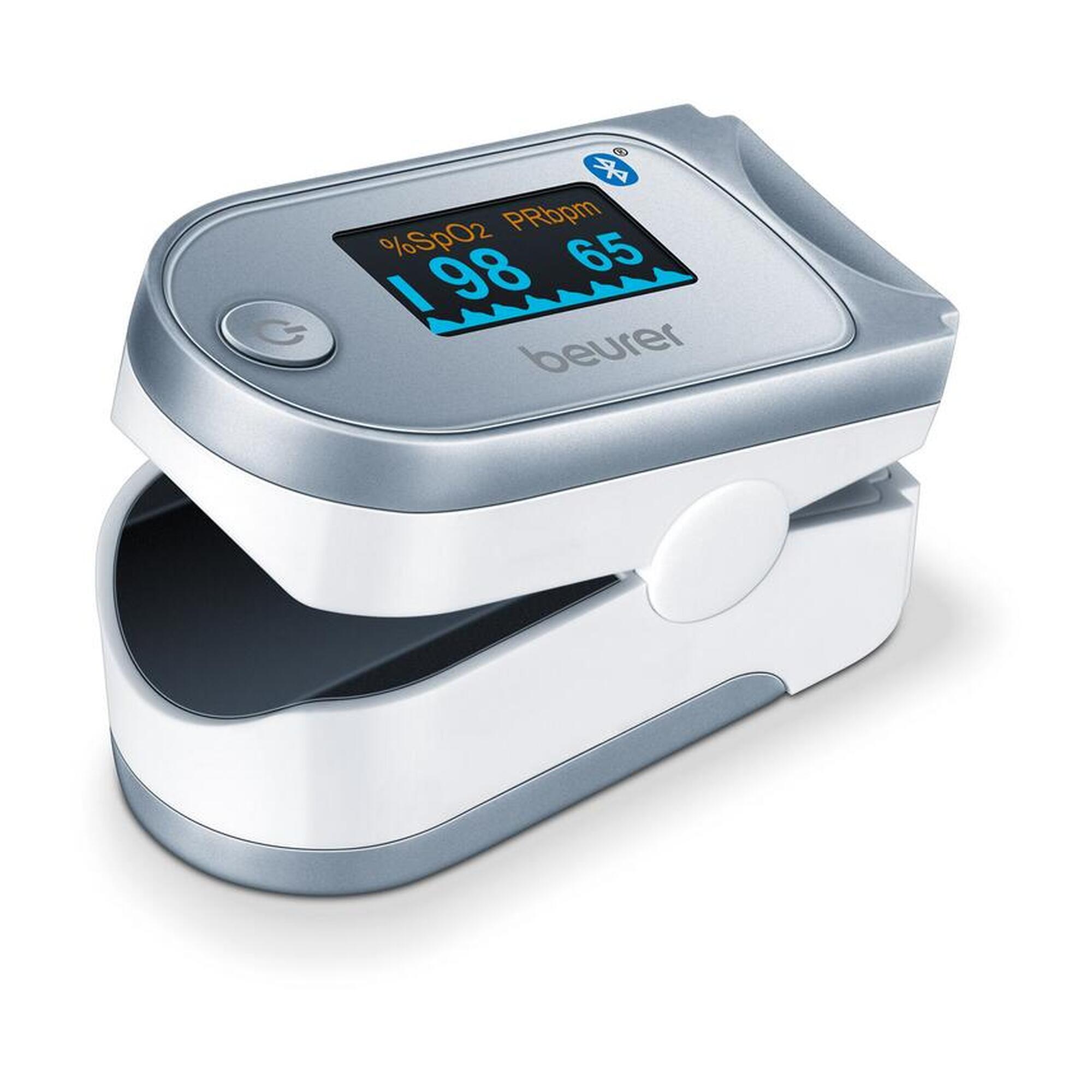 Oxymètre De Pouls Connecté Via Bluetooth Beurer Po 60 Bt