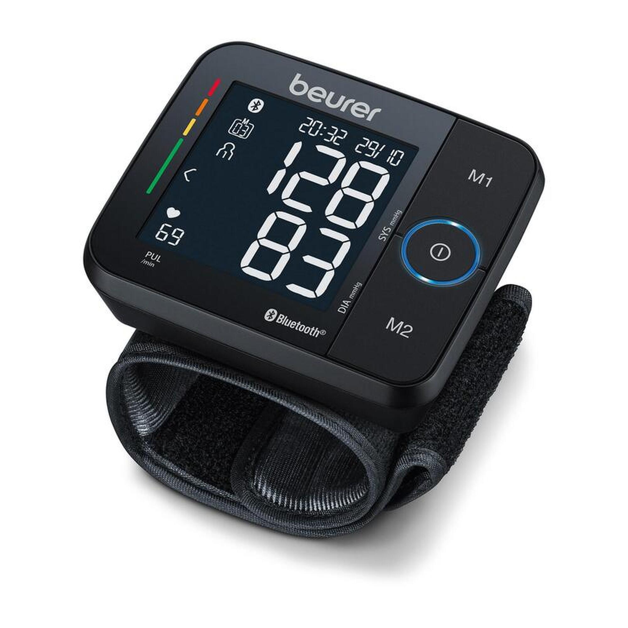 Medidor de tensão bluetooth beurer bc 54 bt