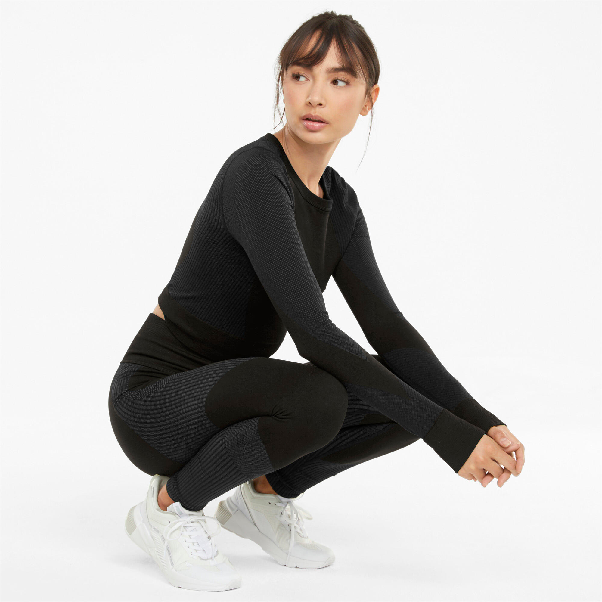 Puma Damen Langarmshirt Train Seamless Fitted LS 521029 4/7