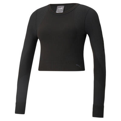 Puma Damen Langarmshirt Train Seamless Fitted LS 521029