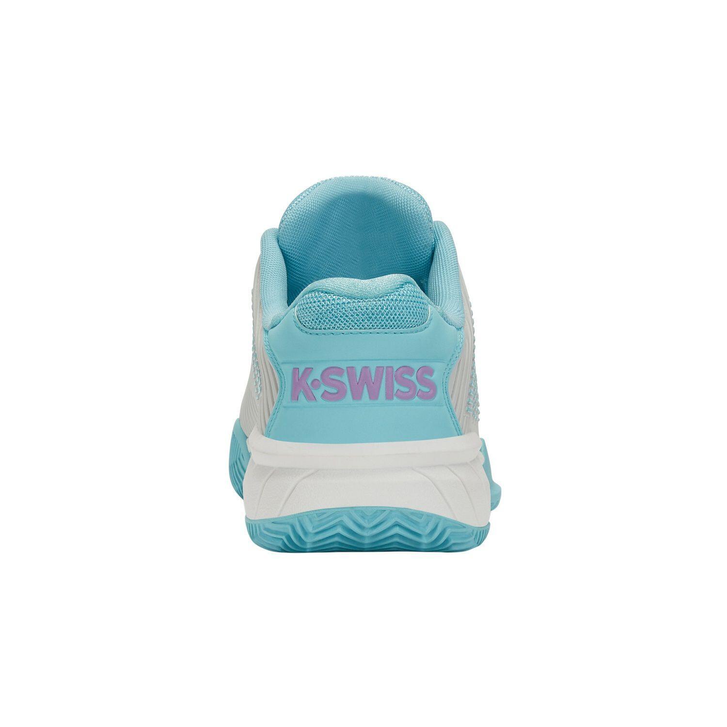 Zapatillas de tenis y padel niños K-Swiss HYPERCOURT EXPRESS 2 HB blanco 5/5