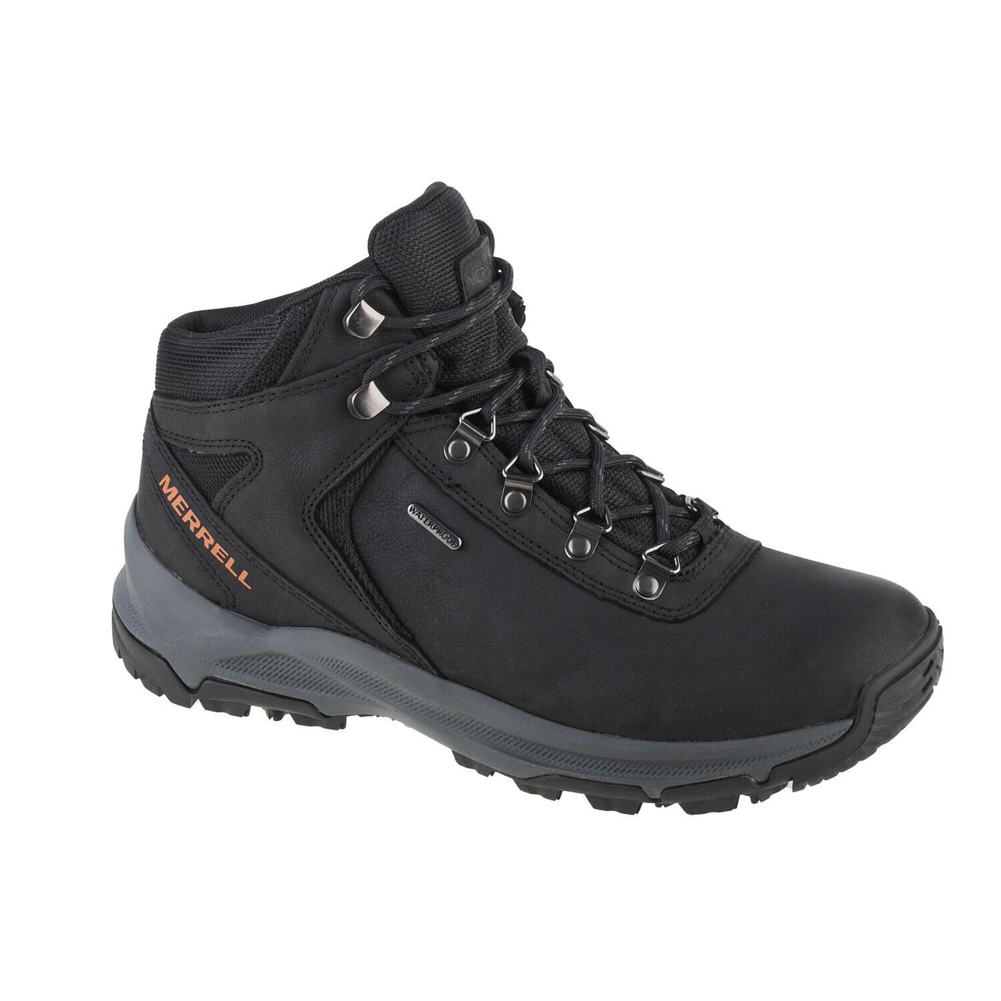 Merrell - Chaussures De Trekking Pour Hommes Merrell Erie Mid Ltr Wp - Chaussures De Sport - Noir - 42 - Decathlon