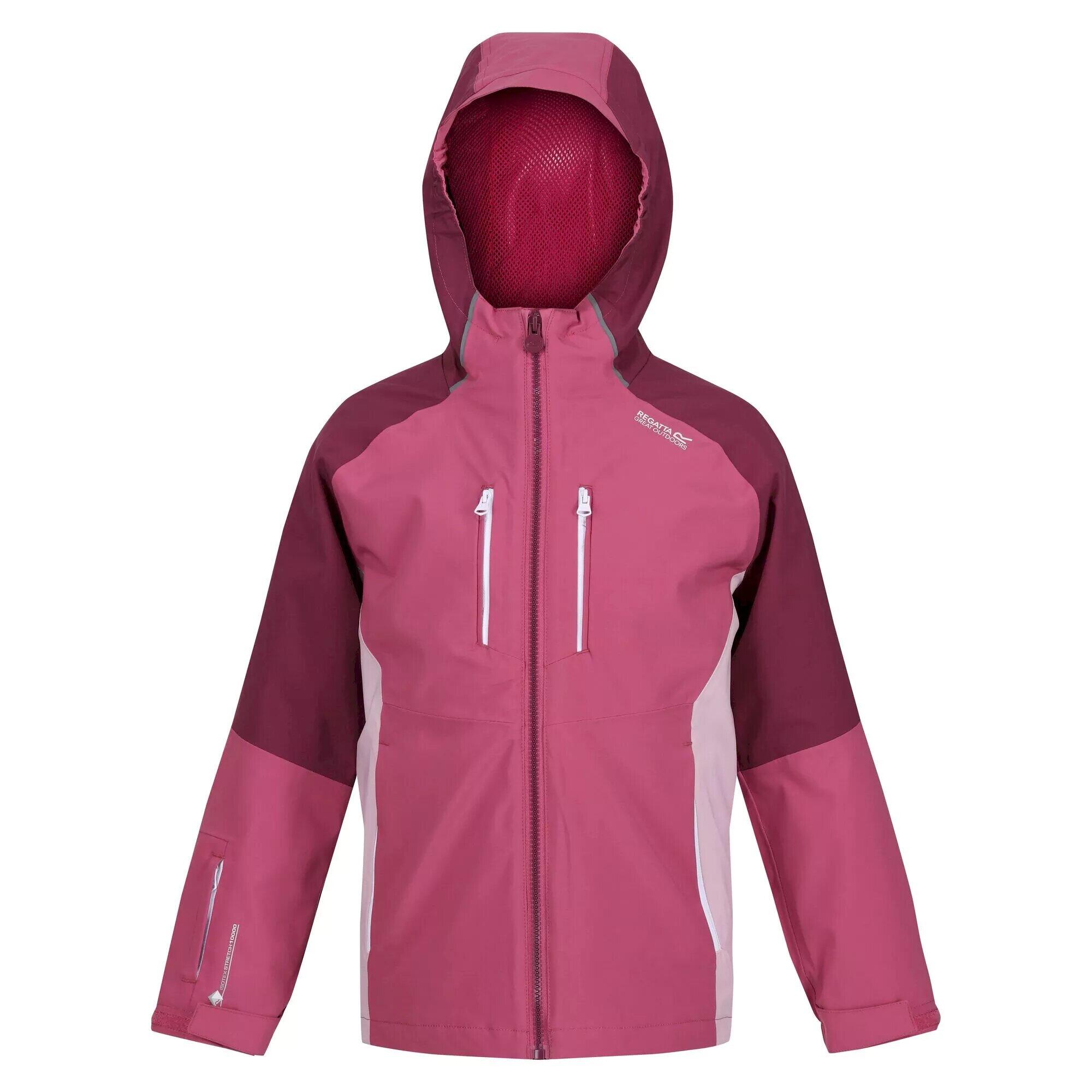 Childrens/Kids Hydrate VII 3 in 1 Waterproof Jacket (Violet/Amaranth Haze) 1/5