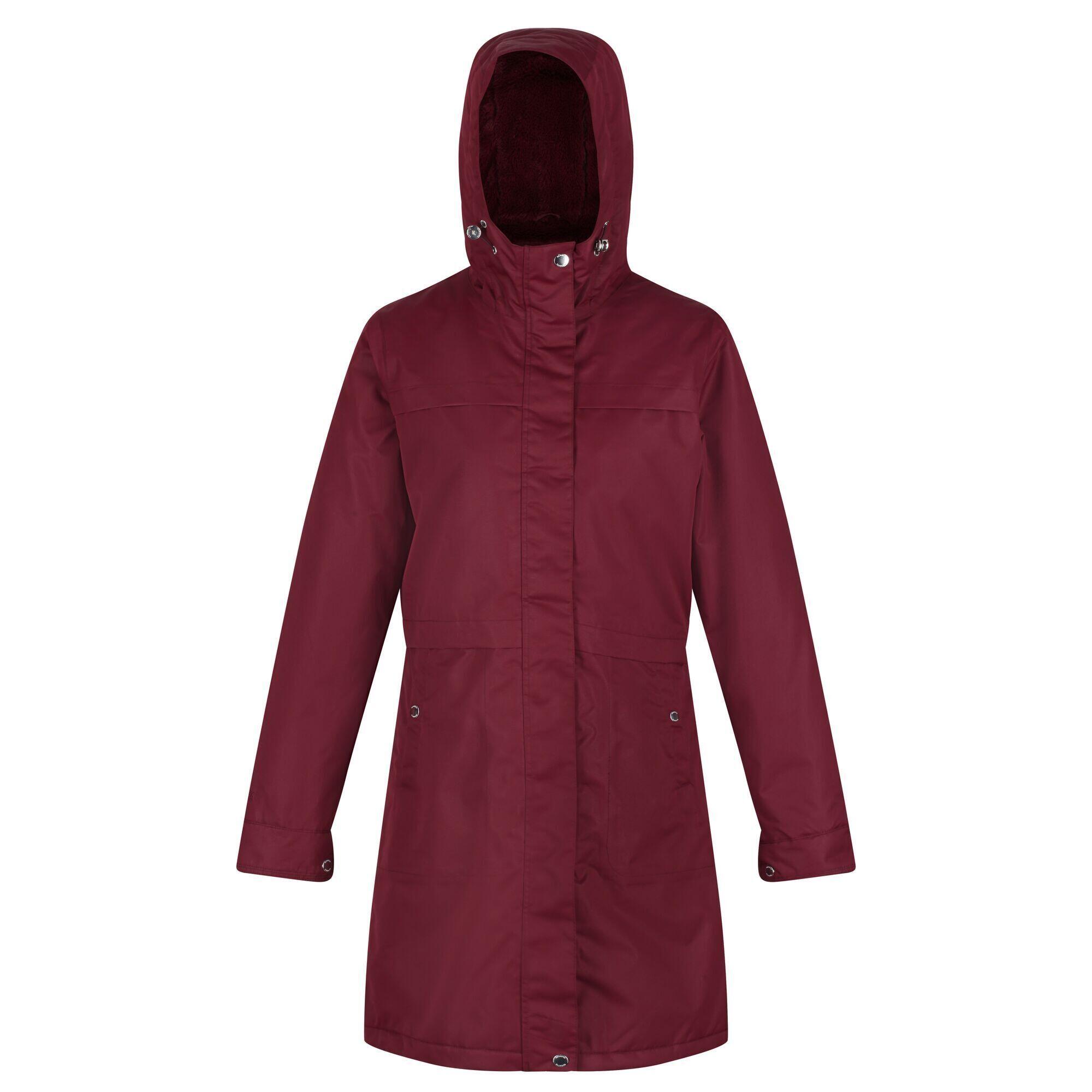 Womens/Ladies Remina Insulated Waterproof Jacket (Claret Red) 1/5
