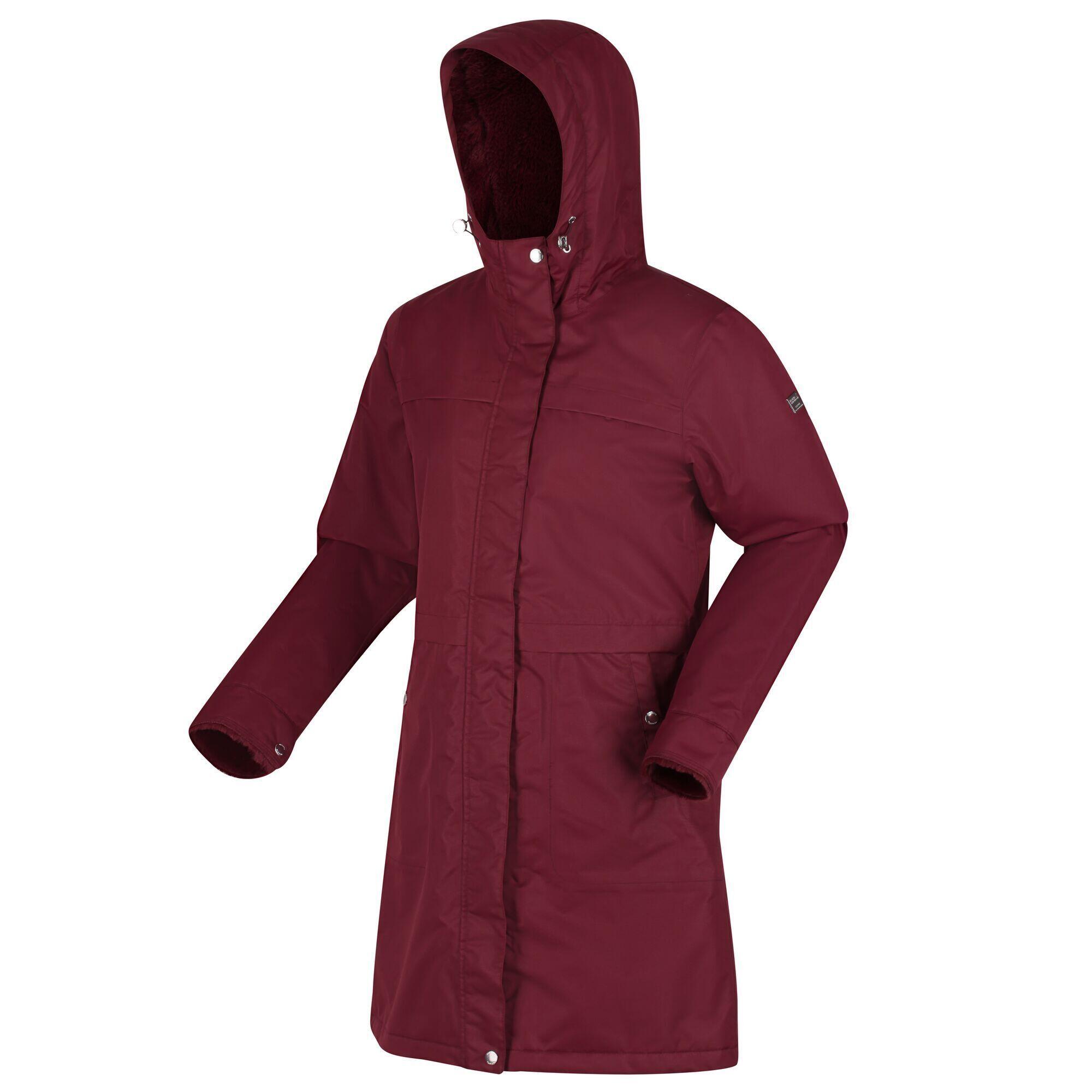 Womens/Ladies Remina Insulated Waterproof Jacket (Claret Red) 4/5