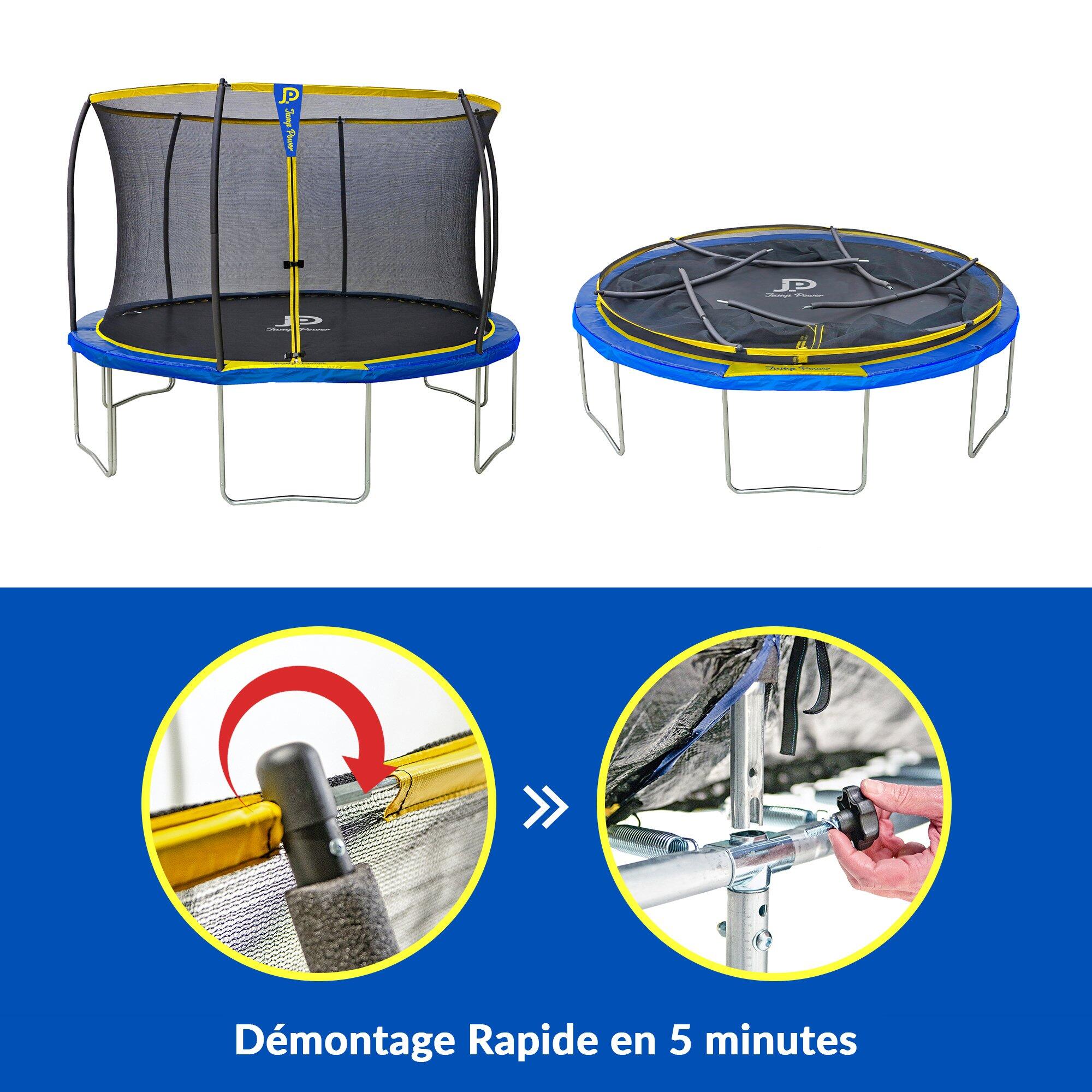 Jump power trampoline discount