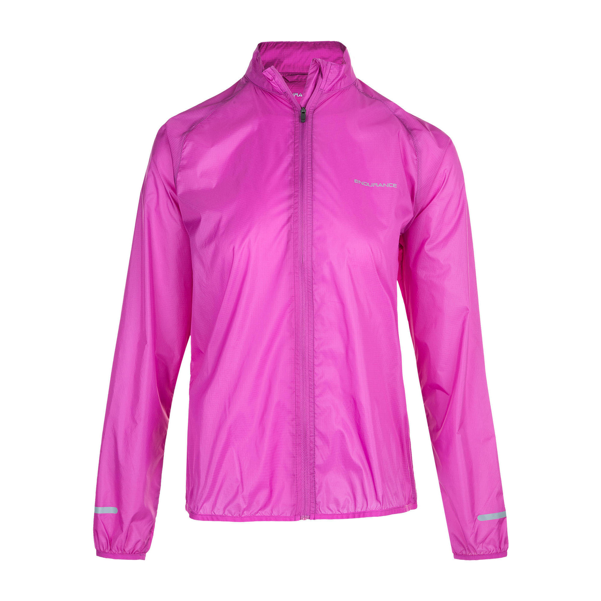 Endurance - Veste De Cyclisme Immie W Packable - Coupe Vent - Rose - 44 L - Decathlon