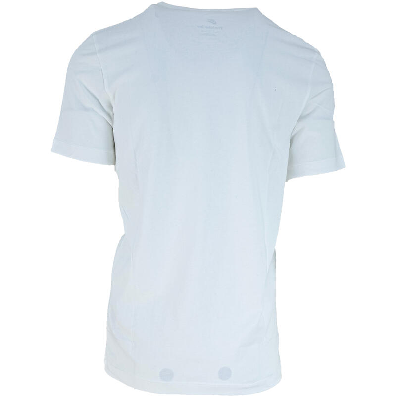 T-shirt uomo nike nsw mo swoosh tee % cotone-bianco-dn-