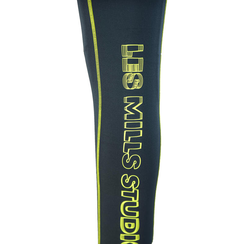 Sportleggings Reebok Les Mills Iconic, Fekete, Nők