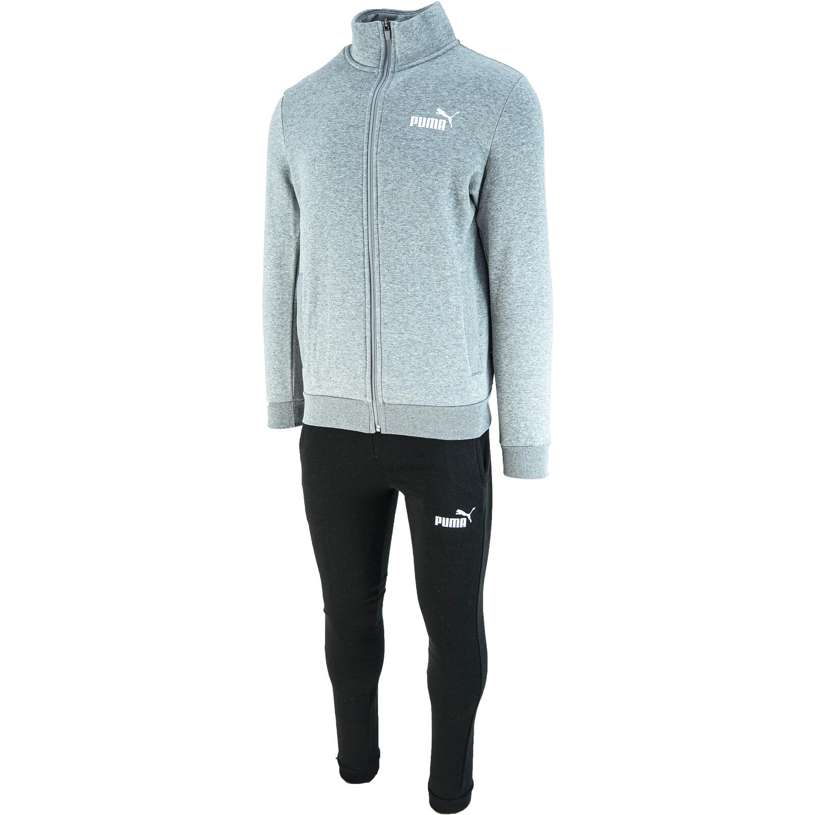 Chandal Puma Clean Sweat Suit Gris Hombre Decathlon