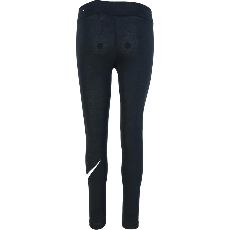 Leggings Nike Sportswear Essential Mid-Rise Swoosh, Noir, Femmes