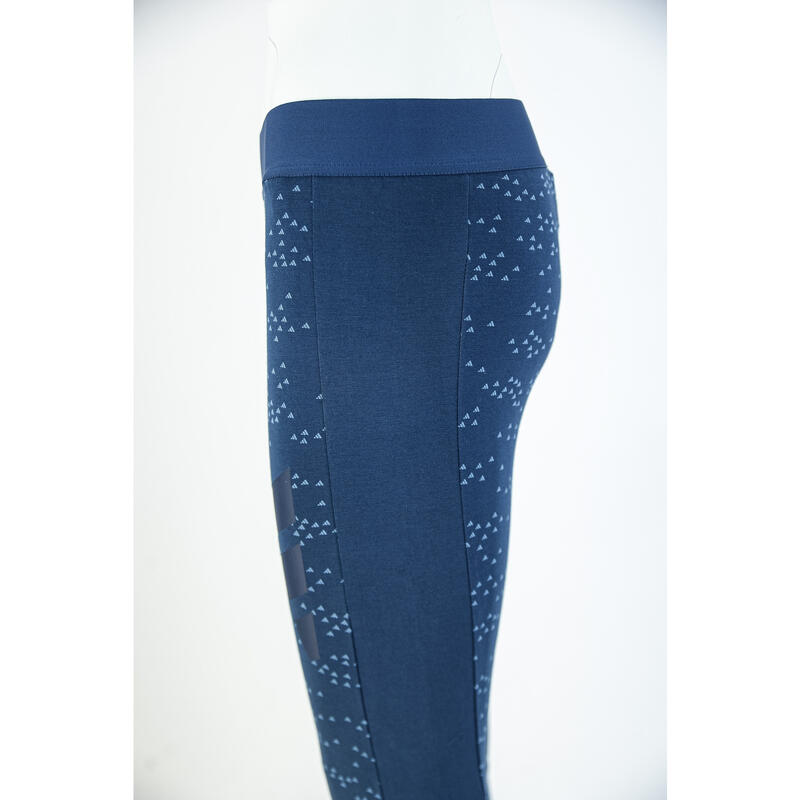 Colanti femei adidas Sportswear Allover Print, Albastru