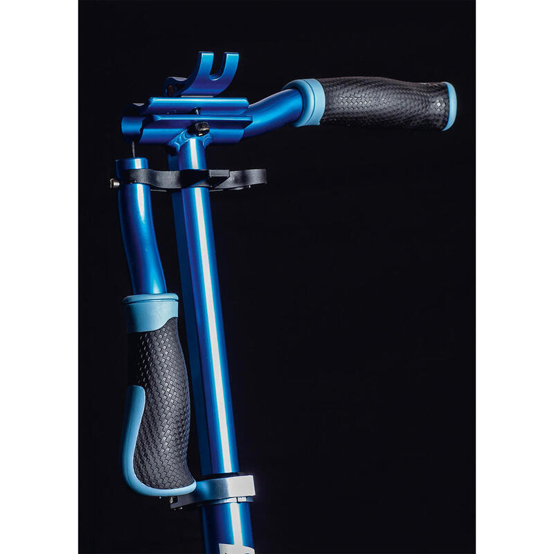 Six degrees Stuntstep Junior Voetrem Blauw