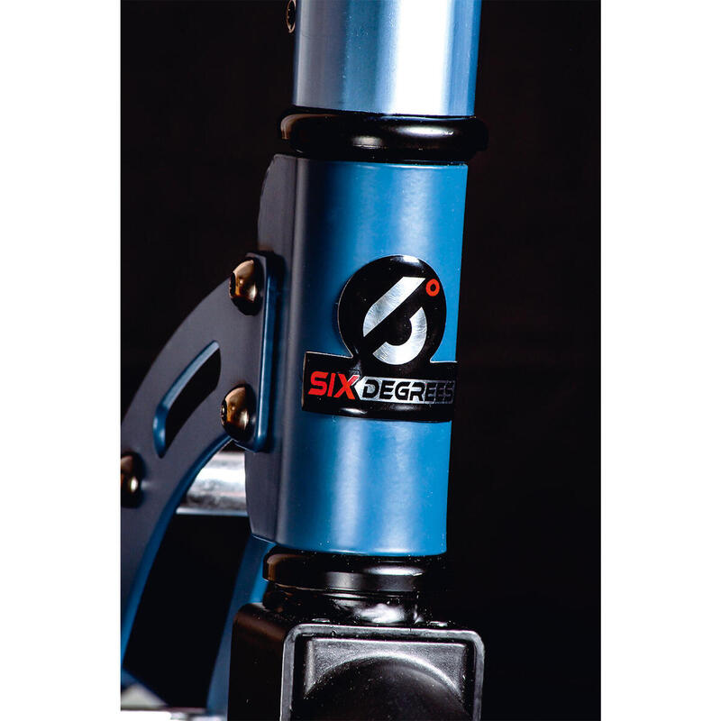 SIX DEGREES Aluminium Scooter 205 mm blau -TESTSIEGER-