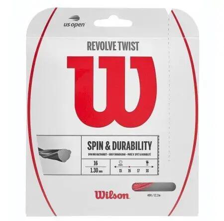 Wilson Revolve Twist Red teniszhúr - 12 m 1,30 1/1