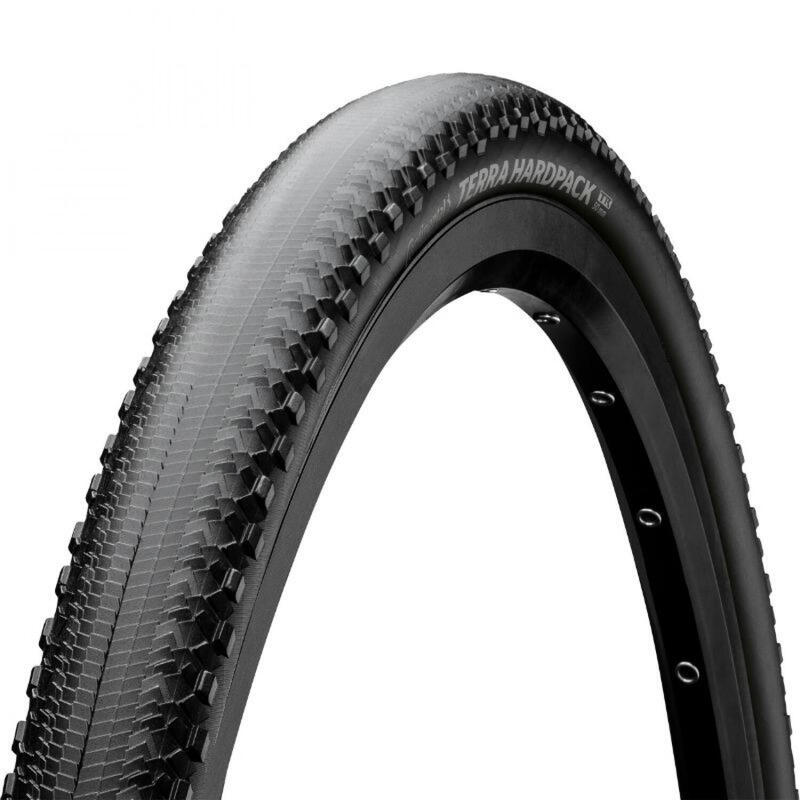 Pneu VTT souple Continental Terra Hardpack Shieldwall Puregrip Compound 50-622