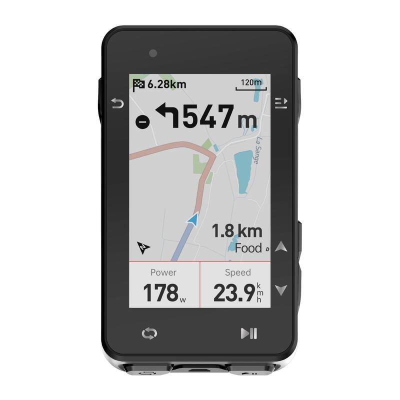 IGS630 kerékpáros GPS, navigáció, 2,8" kijelző