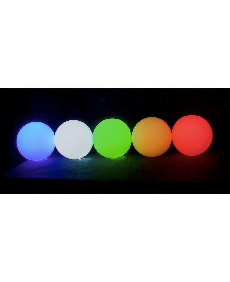Strobing effect LED light up glow juggling ball 1/4