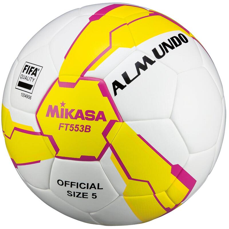 Ballon de football Mikasa FT553B-YP FIFA Quality Ball