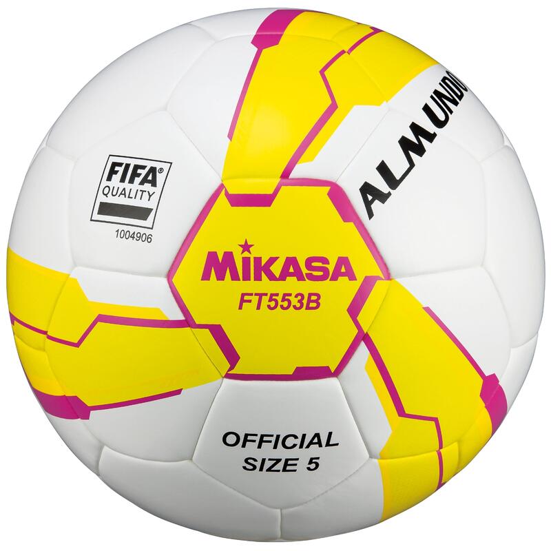 Ballon de football Mikasa FT553B-YP FIFA Quality Ball