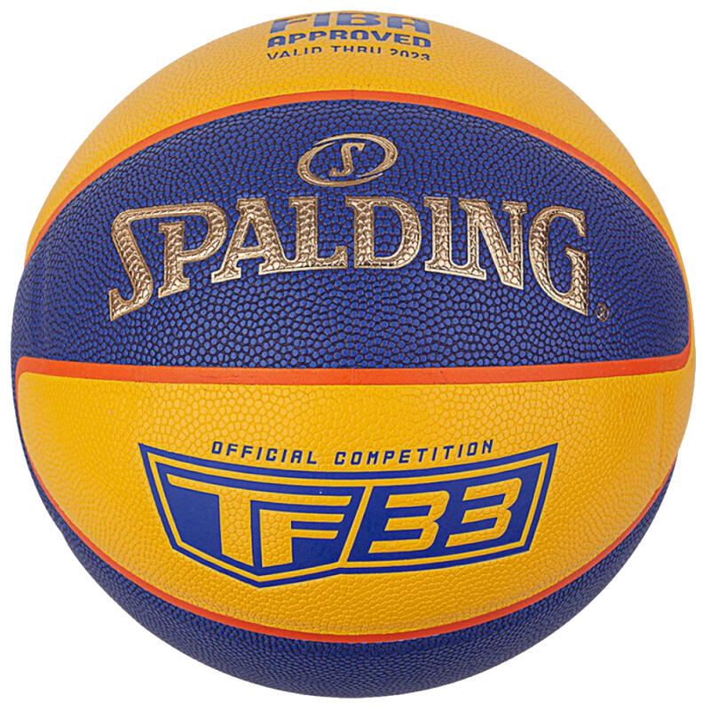 Balón Baloncesto 3x3 SPALDING TF-33 Gold 2021 Composite