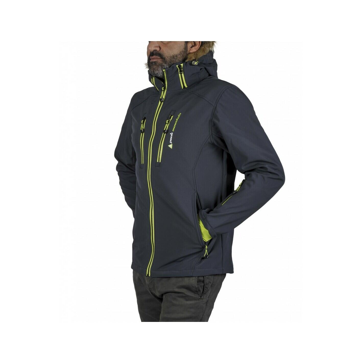 Seconde vie - Veste softshell avec fausse fourrure Peak Mountain Casada 4/4