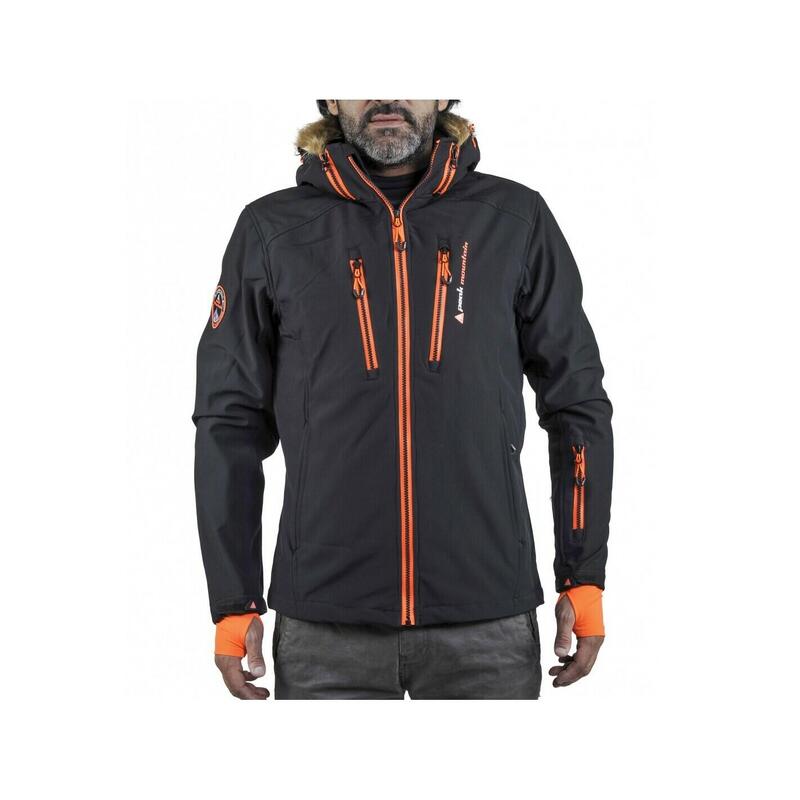 Peak Mountain Casada softshell kabát műszőrmével