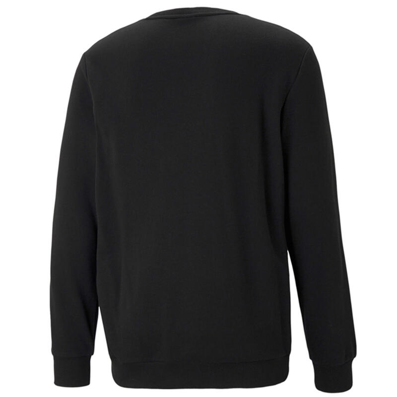 Essentials Big Logo sweater met ronde hals voor heren PUMA Black