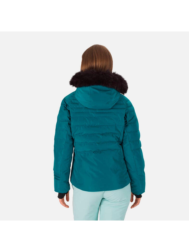 Kurtka narciarska damska ROSSIGNOL W Rapide Pearly Jkt zielona