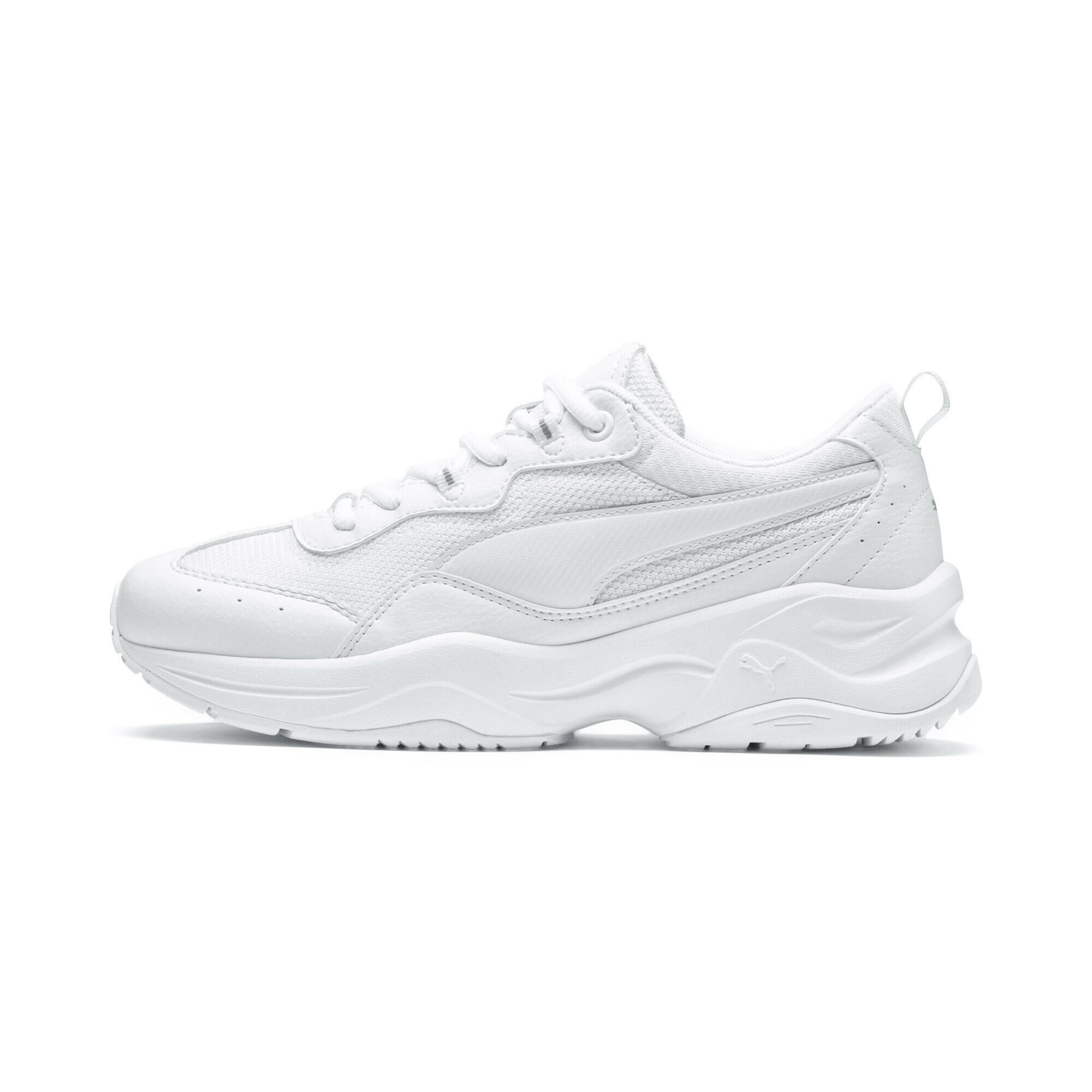 Cilia sportschoenen voor dames PUMA White Gray Violet Silver 6/7