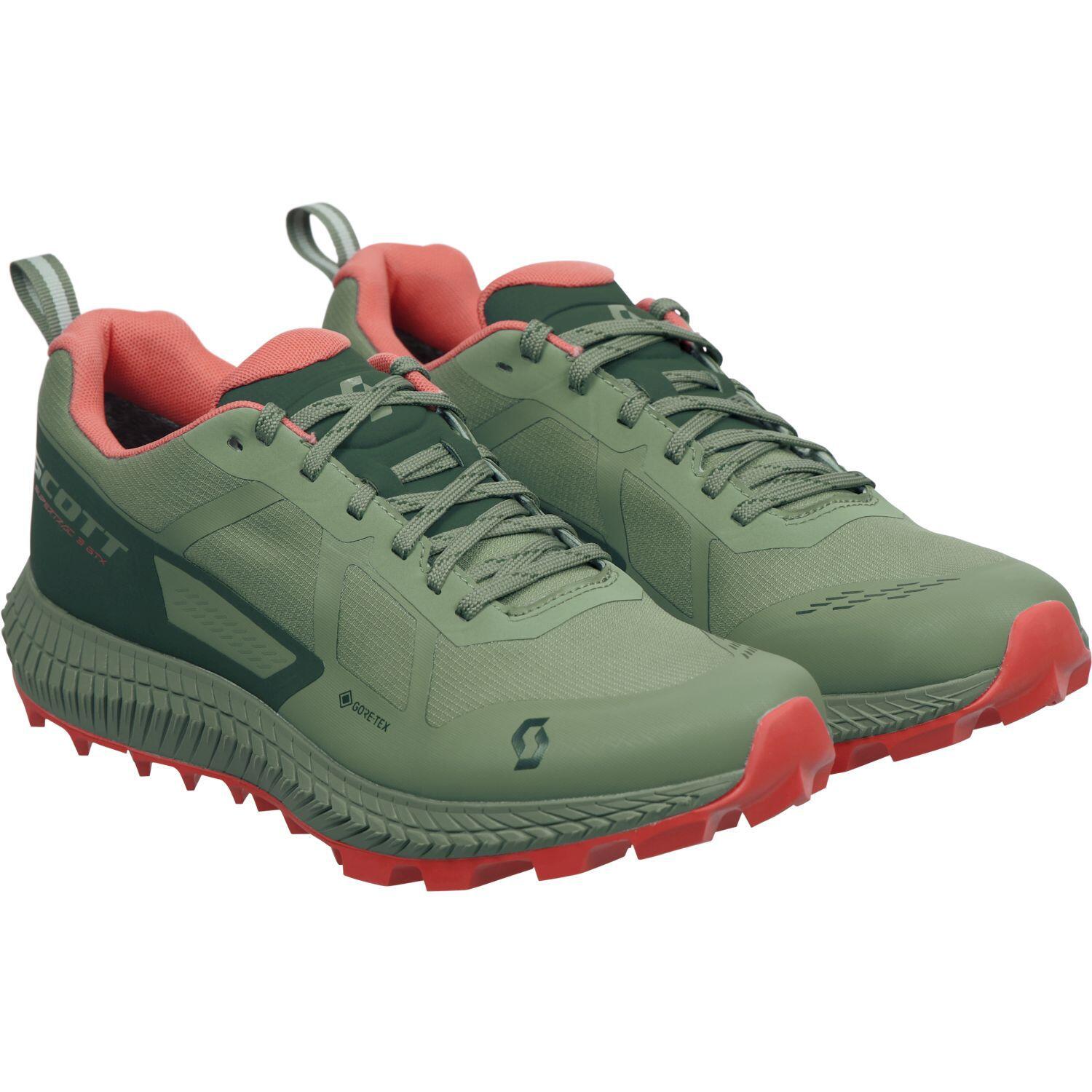 Zapatillas Ws Supertrac 3 Gore-Tex trail running mujer Scott verde 3/5