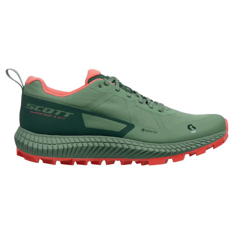 Zapatillas Ws Supertrac 3 Gore-Tex trail running mujer Scott verde