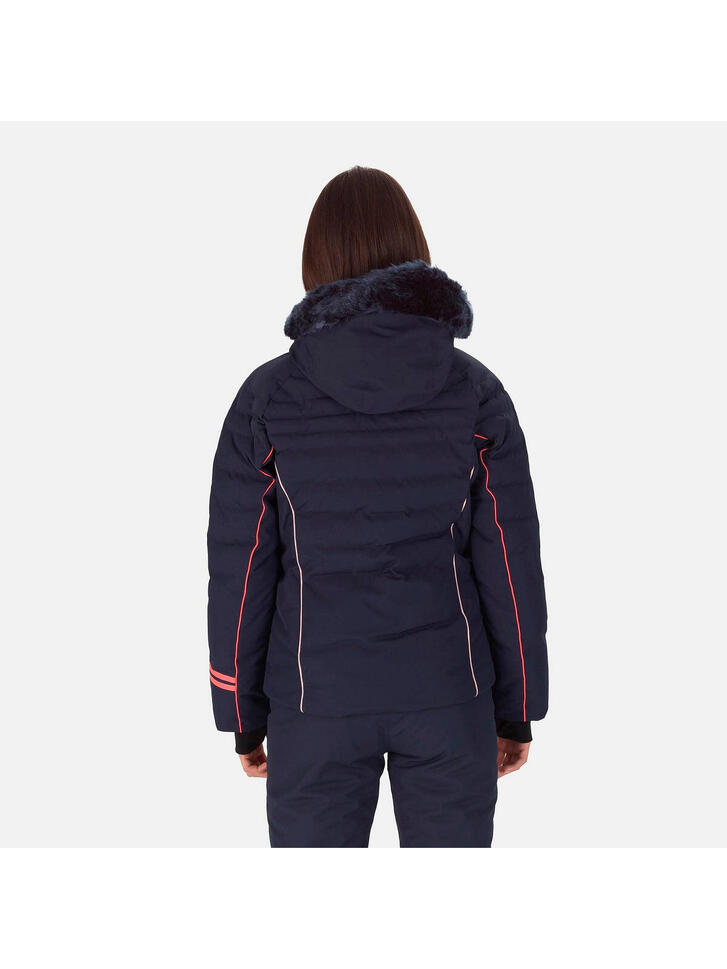 Kurtka narciarska damska ROSSIGNOL W Rapide Xp Jkt granatowa