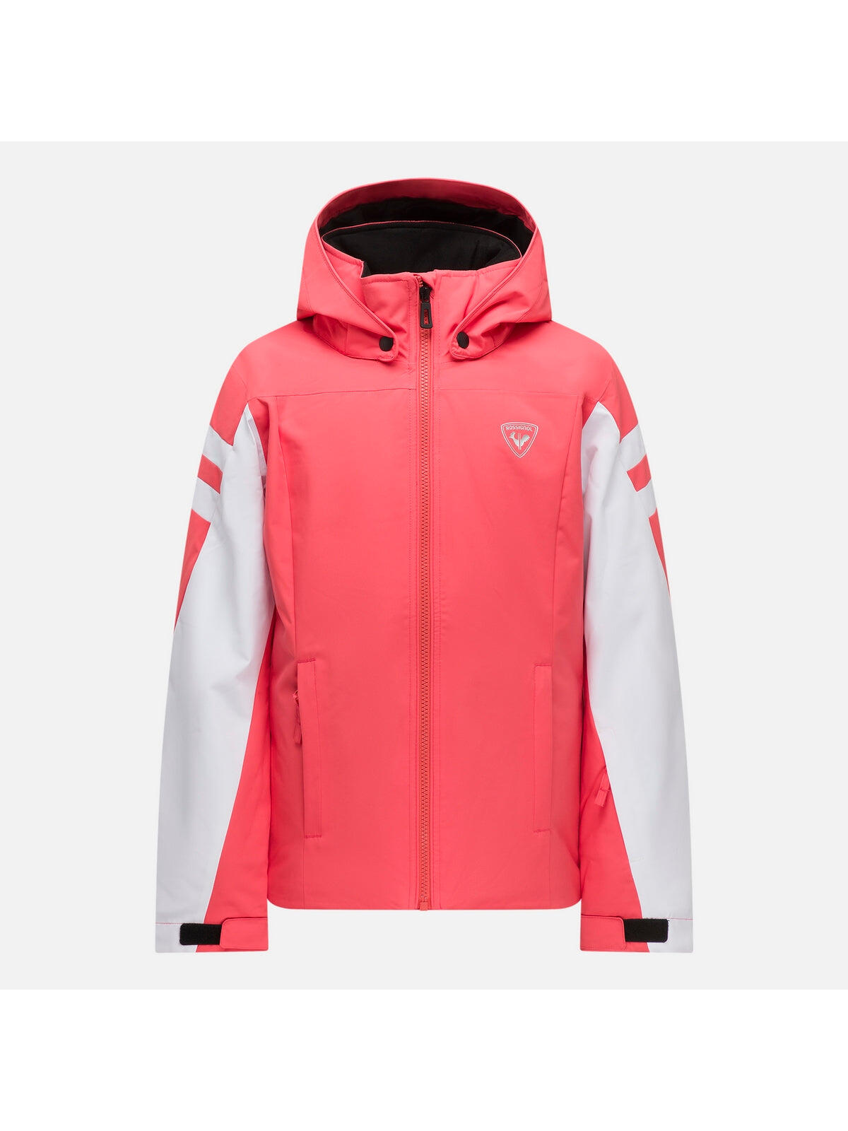 Kurtka narciarska dziewczęca ROSSIGNOL Girl Ski Jkt koralowa 3/3