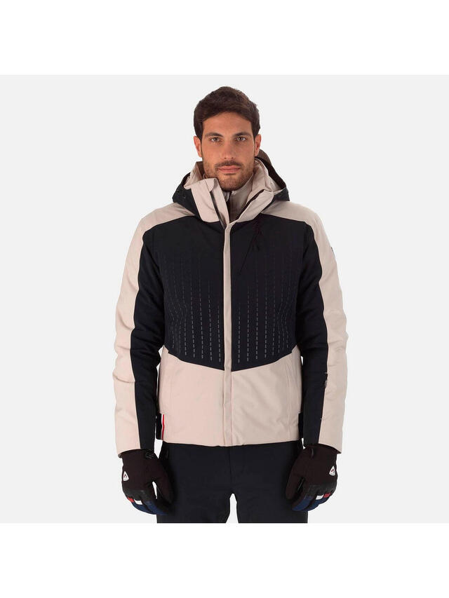 Veste de ski homme Rossignol HERO HYBRID LIGHT JKT Rouge et Noir
