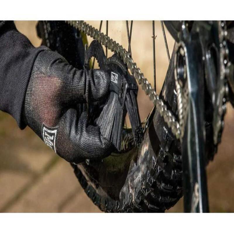 Cepillo para bicicletas Muc-off gancho casette (claw brush)- negro