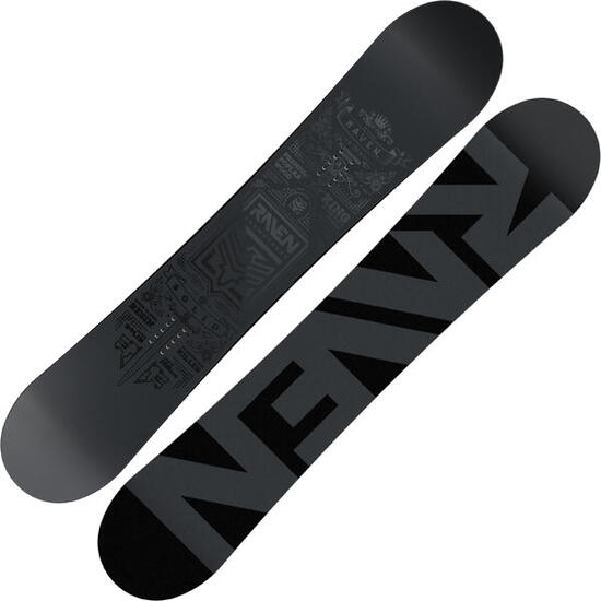 Tavola da snowboard Solid Steel Nero