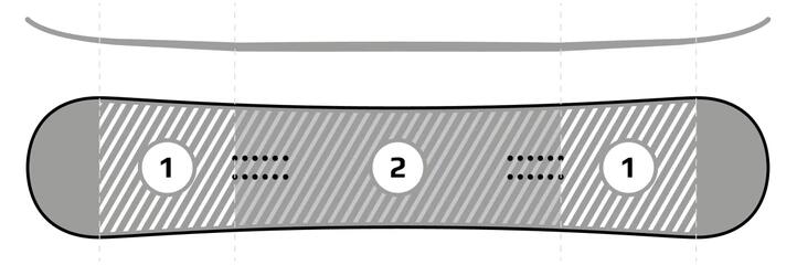 Tavola da snowboard Solid Steel Nero 5/5