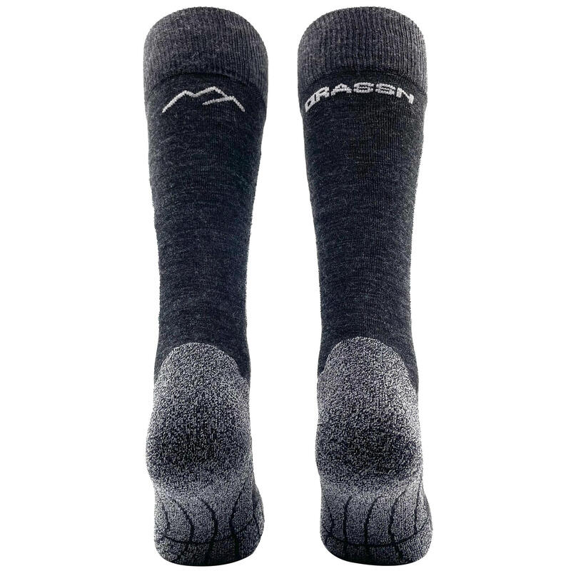 Skisocken Snowboardsocken Merino Damen/Herren Erwachsene DRASSN