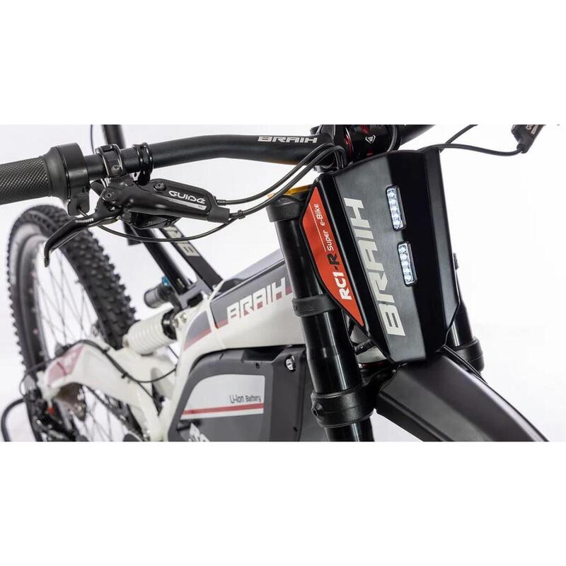 Bicicleta eléctrica de montaña EBike 24" aluminio BRAIH BRC1R 1000 Negro