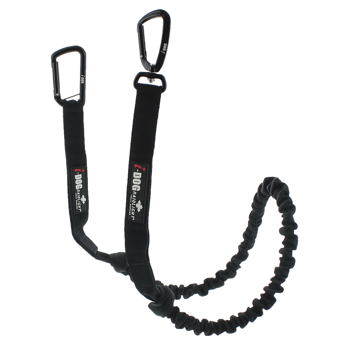 I-dog - Longe Laisse  Raidlight Pour Courir Avec Son Chien Canicross,randonnée, Trail - Laisse - Noir - 195 Cm - Decathlon