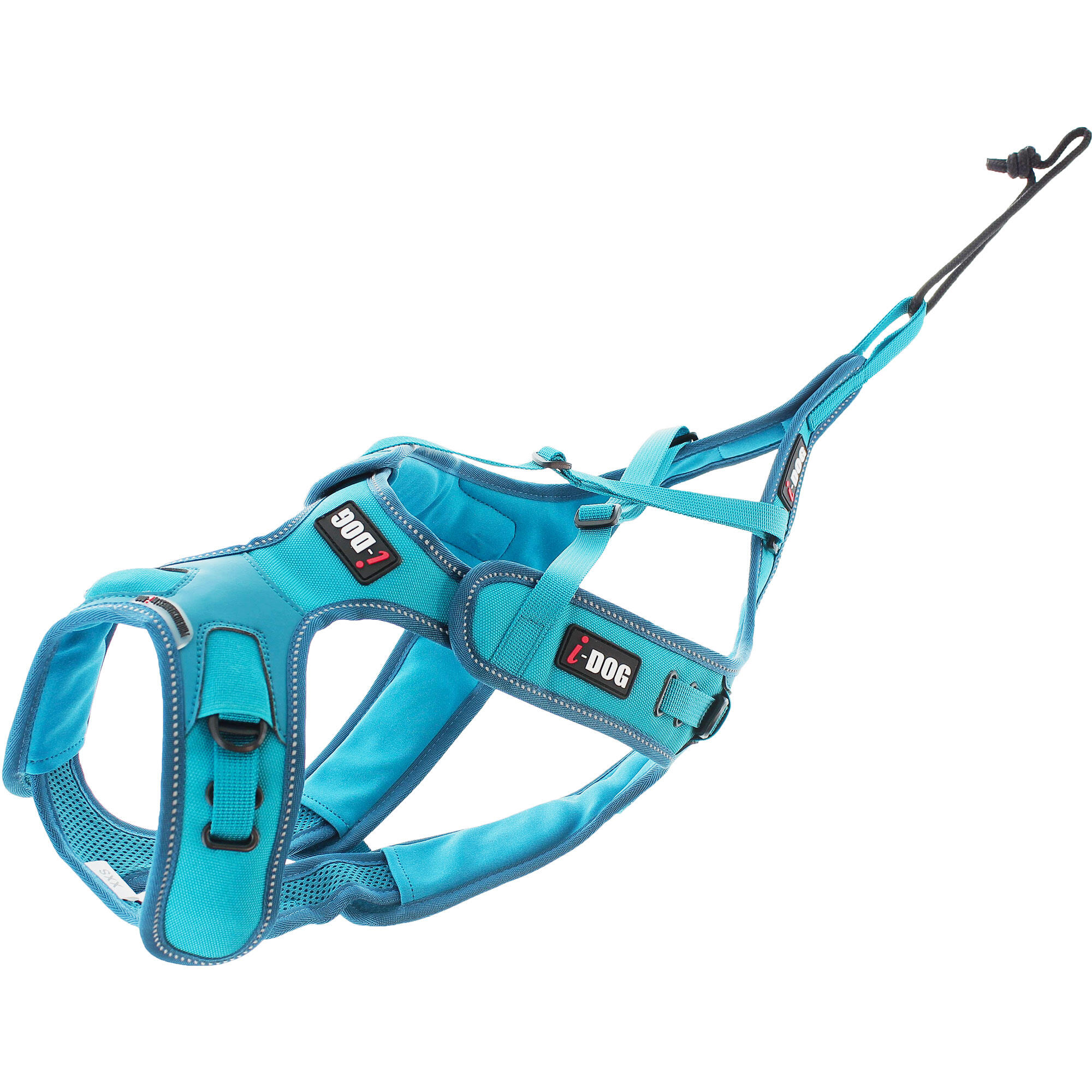 I-dog - Harnais Canicross, Canivtt Phoenix Alm - Harnais Pour Chien - Bleu - 48 Xl - Decathlon