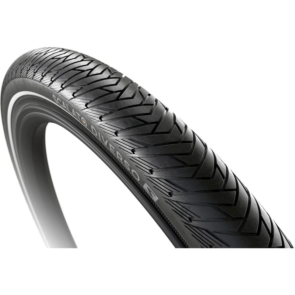 Opona Diverso S 28 X 2.00 Czarna Z Odblaskami