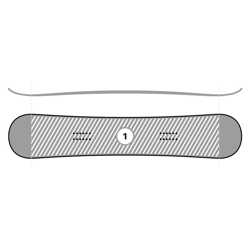 Placa snowboard RAVEN Bang Junior, Copii