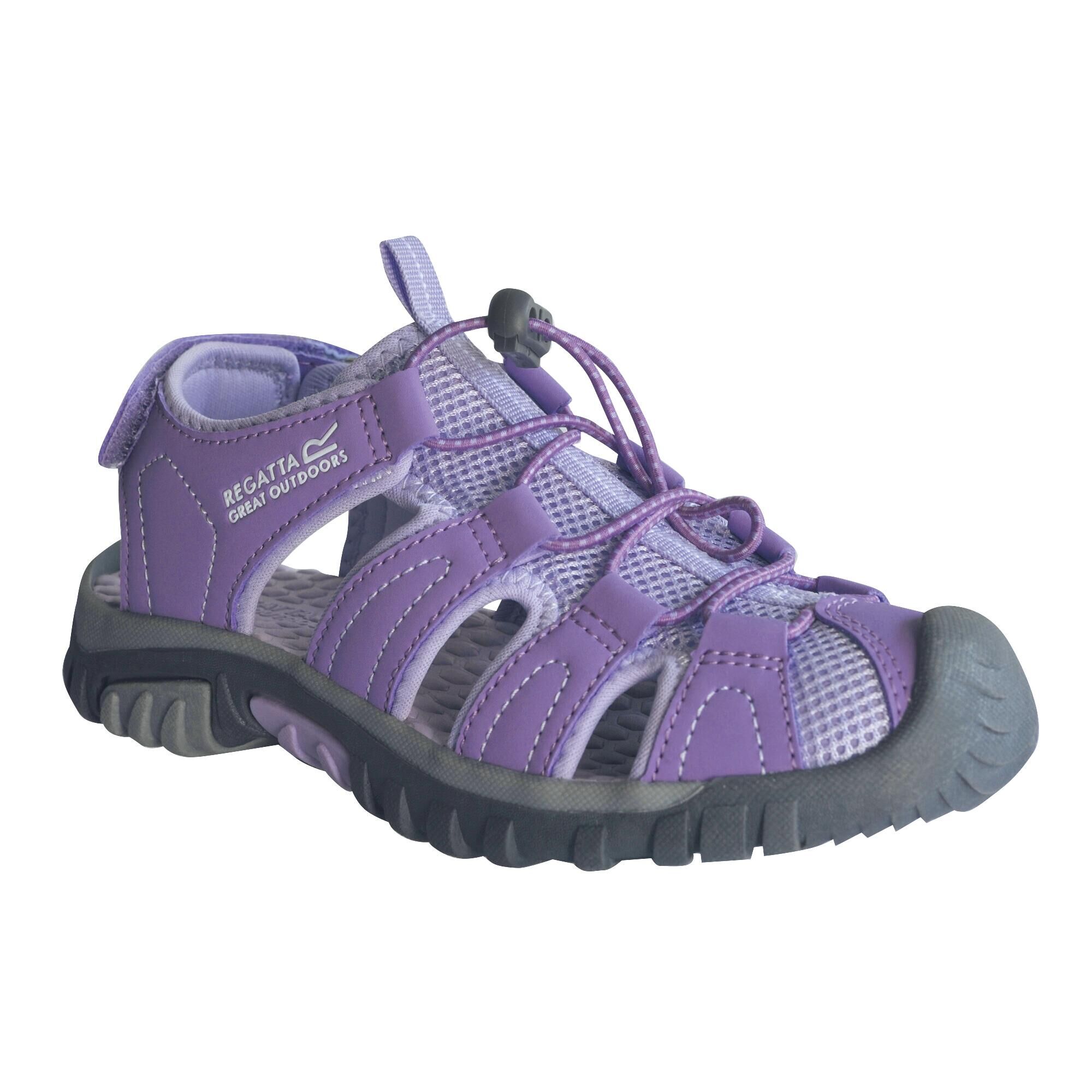 REGATTA Westshore Junior Kids Walking Sandals - Purple Amethyst