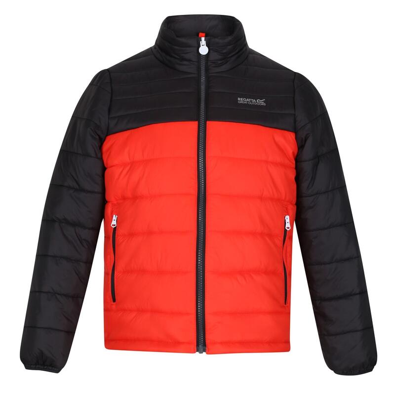 "Freezeway III" Steppjacke Isoliert für Kinder Cajun Orange/Schwarz