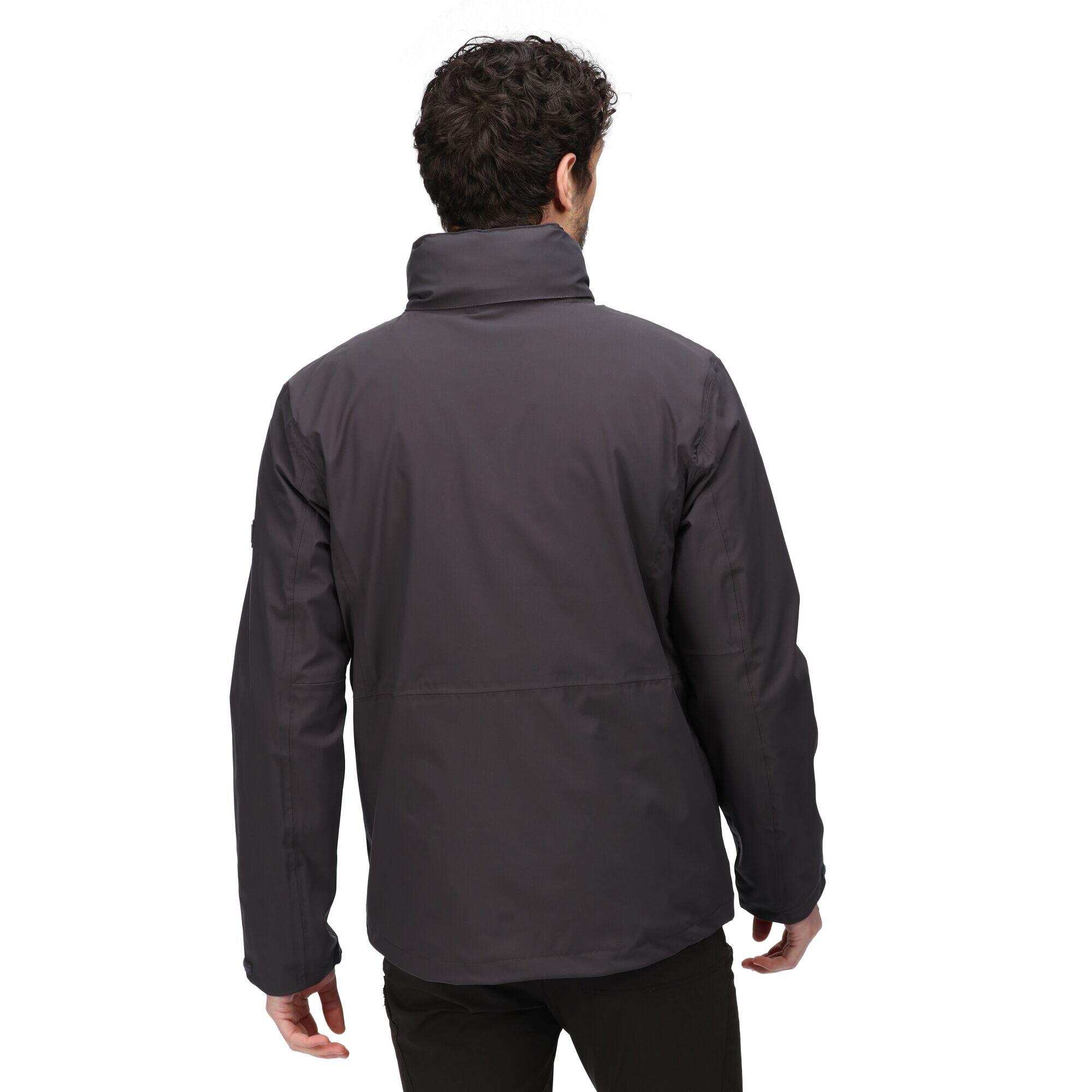 Mens Shrigley II 3 in 1 Insulated Jacket (Ash) 3/5