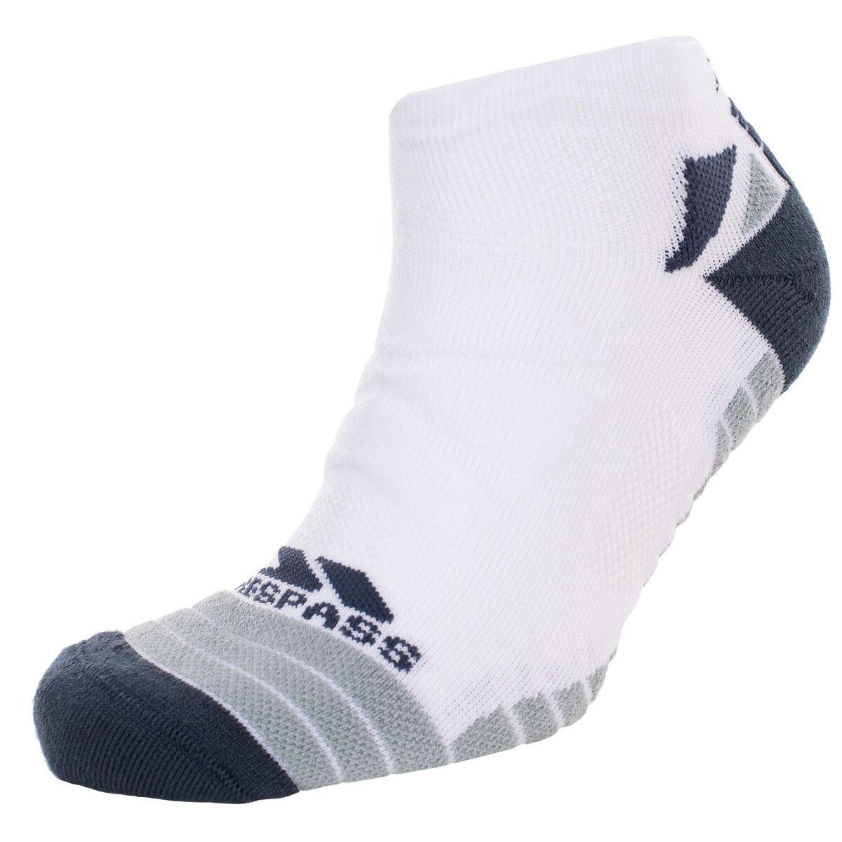 TRESPASS Unisex Adult Elevation Sports Socks (White)